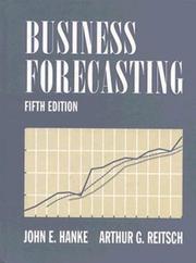 Cover of: Business forecasting by John E. Hanke