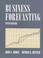 Cover of: Business forecasting