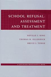 School refusal by Neville J. King