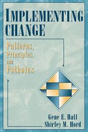 Cover of: Implementing Change: Patterns, Principles, and Potholes