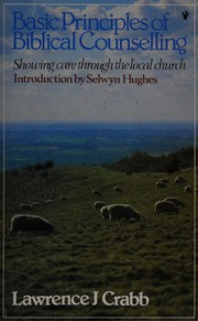 Cover of: Basic Principles of Biblical Counselling