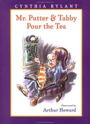 Mr. Putter and Tabby pour the tea by Cynthia Rylant