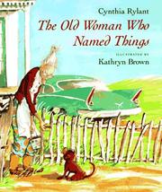 Cover of: The old woman who named things