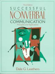 Cover of: Successful nonverbal communication by Dale G. Leathers