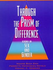 Cover of: Through the prism of difference: readings on sex and gender