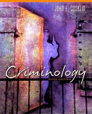 Criminology by John E. Conklin