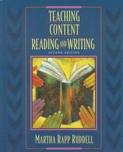 Teaching content reading and writing by Martha Rapp Ruddell