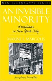 Cover of: Invisible Minority, An by Maxine L. Margolis