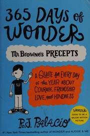 Cover of: 365 Days of Wonder: Mr. Browne's Precepts