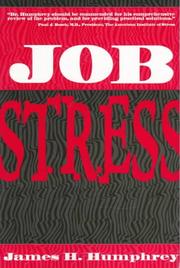 Cover of: Job stress