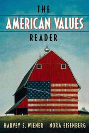 Cover of: American values reader