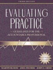 Cover of: Evaluating Practice | Martin Bloom