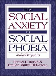 From social anxiety to social phobia : multiple perspectives