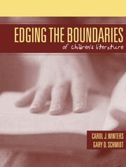 Cover of: Edging the Boundaries of Children's Literature