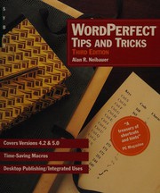 Cover of: WordPerfect tips and tricks