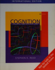 Cover of: Cognition: theories and applications
