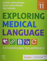 Cover of: Exploring Medical Language: A Student-Directed Approach