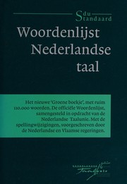 Woordenlijst Nederlandse taal by J. Renkema