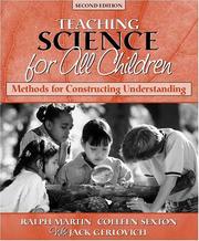 Cover of: Science for all children.