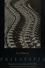 Cover of: Privatopia by Evan McKenzie