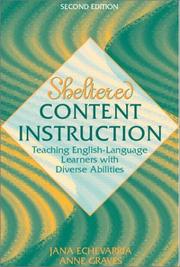 Cover of: Sheltered content instruction by Jana Echevarria