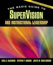 Cover of: The basic guide to supervision and instructional leadership