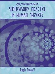 Cover of: An introduction to supervisory practice in human services