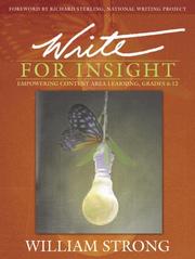 Cover of: Write For Insight by William J. Strong