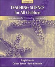 Cover of: Teaching Science for All Children: Inquiry Lessons for Constructing Understanding, MyLabSchool Edition (3rd Edition)