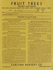 Cover of: Fruit trees freight paid prices