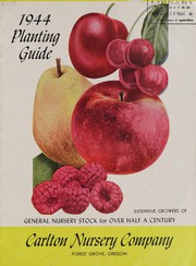 Cover of: 1944 planting guide