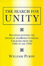 The search for unity : relations between the Anglican and Roman Catholic Churches from the 1950s to the 1970s