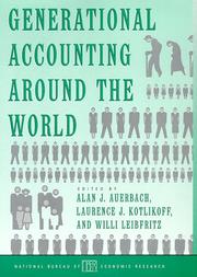 Cover of: Generational accounting around the world