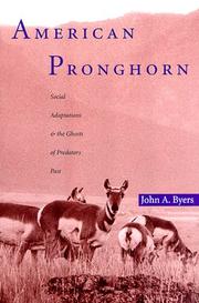 American pronghorn : social adaptations & the ghosts of predators past