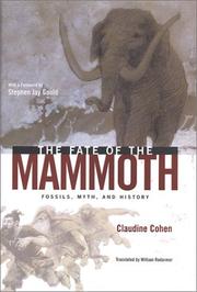 Cover of: The fate of the mammoth by Cohen, Claudine.