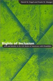 Cover of: Rights of inclusion: law and identity in the life stories of Americans with disabilities
