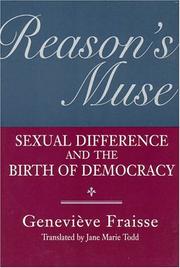 Cover of: Reason's muse: sexual difference and the birth of democracy