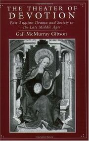 The theater of devotion by Gail McMurray Gibson