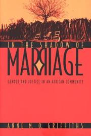 In the shadow of marriage : gender and justice in an African community