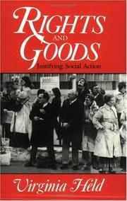 Cover of: Rights and goods