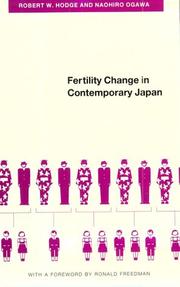 Fertility change in contemporary Japan