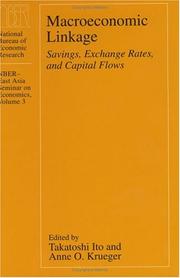 Macroeconomic linkage : savings, exchange rates, and capital flows