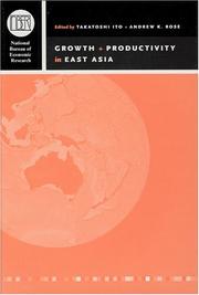 Growth and productivity in East Asia