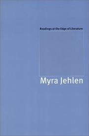 Cover of: Readings at the edge of literature