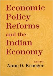 Economic policy reforms and the Indian economy