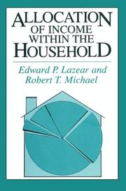 Cover of: Allocation of income within the household