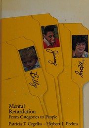 Cover of: Mental retardation, from categories to people