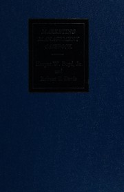 Cover of: Marketing management casebook by Harper W. Boyd