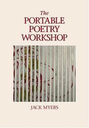Cover of: The portable poetry workshop by Jack Elliott Myers