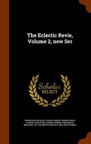 Cover of: The Eclectic Revie, Volume 2, new Ser